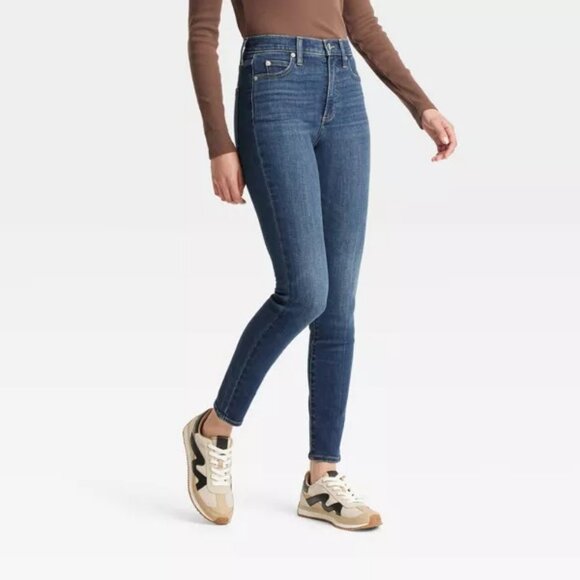 Universal Thread Denim - NEW Universal Thread Women's High-Rise Skinny Jeans Dark Wash